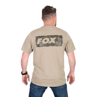 Triko Fox LW Khaki Large Print T