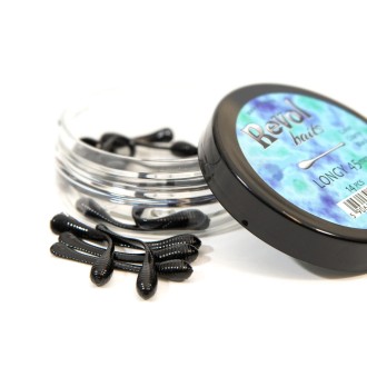 Revol Baits nástraha Longi 45mm příchuť krevetka, barva černá 14ks