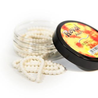 Revol Baits nástraha Roe 100mm příchuť sýr-česnek, barva bílá 10ks