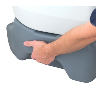 CAMPINGAZ® 20L PORTABLE TOILET, barva bílá/šedá (odpadní nádrž 20L)