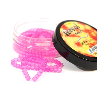 Revol Baits nástraha Roe 100mm příchuť sýr-česnek, barva růžová UV 10ks