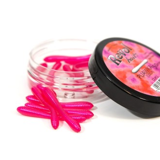 Revol Baits nástraha Leech 50mm příchuť krevetka, barva růžová perleť 12ks