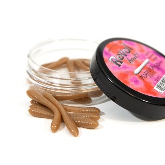 Revol Baits nástraha Leech 50mm příchuť sýr-česnek, barva béžová 12ks