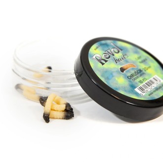 Revol Baits nástraha Caddis Larva 20mm příchuť sýr-česnek, barva natural 10ks