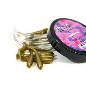 Revol Baits nástraha Hirudo 45mm příchuť sýr-česnek, barva olivová perleť 10ks