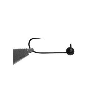 Jigová hlavička Jigovky HD Barbless Black #8 5ks