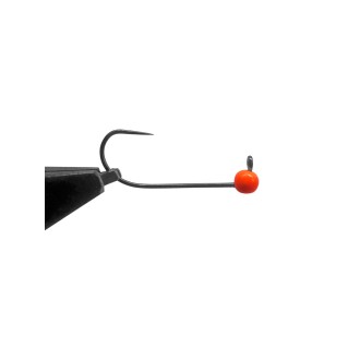 Jigová hlavička Jigovky HD Barbless Orange #6 5ks