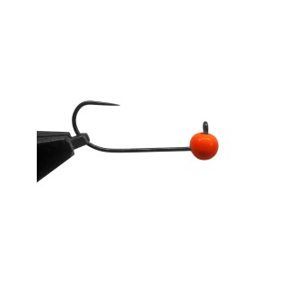 Jigová hlavička Jigovky HD Barbless Orange #6 5ks