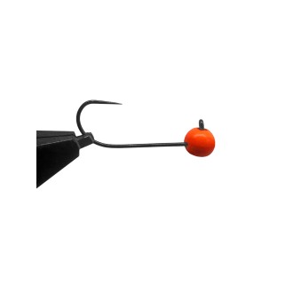 Jigová hlavička Jigovky HD Barbless Orange #6 5ks