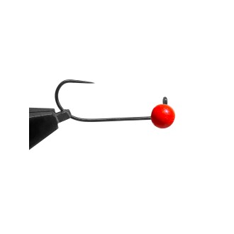 Jigová hlavička Jigovky HD Barbless Red #4 5ks