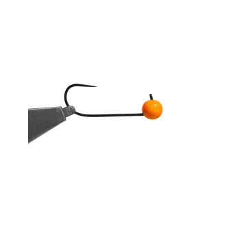 Jigová hlavička Jigovky HD Barbless Orange #8 5ks
