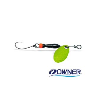 Třpytka Jigovky Classic Barbless Black - Orange Body vel.00