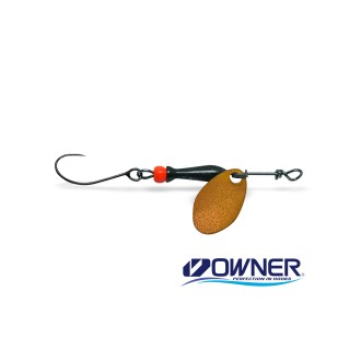 Třpytka Jigovky Classic Barbless Black - Orange Body vel.00