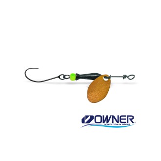 Třpytka Jigovky Classic Barbless Black - Chartreuse Body vel.1