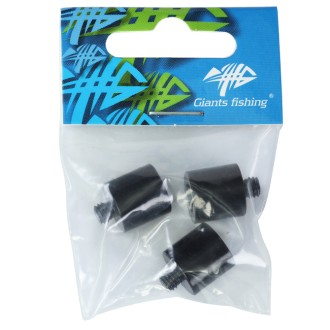 Náhradní závaží Giants Fishing Spare Weight Large Black 3ks