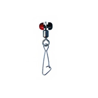 Karabinka s obratlíkem Nytro Connex Sliding Feeder Bead Swivel with Hooked Snap