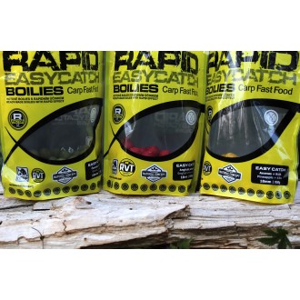 Boilies Mivardi Rapid Easy Catch Česnek & Chilli 950g