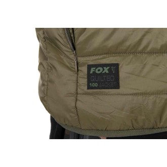 Bunda Fox Quilted 100 Jacket Olive
