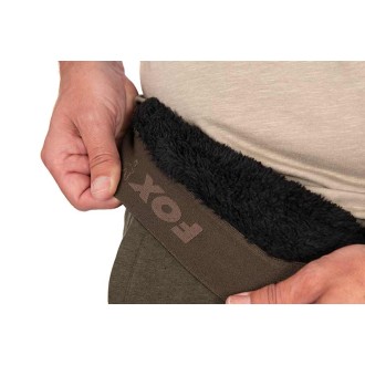 Tepláky Fox Collection Sherpa Joggers Green/Black