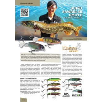 Doiyo wobler Sawagi 88 omote 8,8cm 12,8g SP