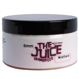 Bait-Tech vyvážená nástraha The Juice Dumbells - Wafters 8 mm 100 ml
