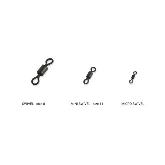 Obratlík Carp´R´Us Micro swivel 10ks
