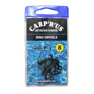 Obratlík s kroužkem Carp ´R´ Us vel.8 8ks