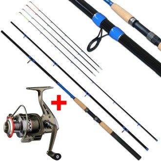 Prut Giants Fishing CLX MK2 Feeder 3,60m 90g + Naviják SPX 3000 FD