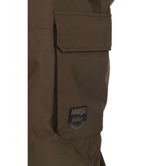 Kalhoty Fox RS25K Salopettes Khaki