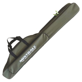 Pouzdro na pruty Mistrall 3 komory 130cm zelená