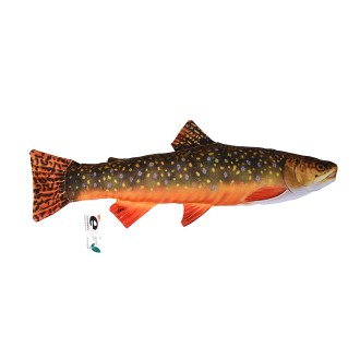 POLŠTÁŘ VE TVARU RYBY PSTRUH 35 CM