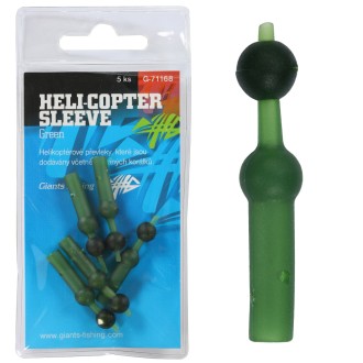Systém na montáž Giants Fishing Heli-Copter Sleeve Green 5ks