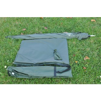 Deštník s bočnicemi Mivardi Green PVC