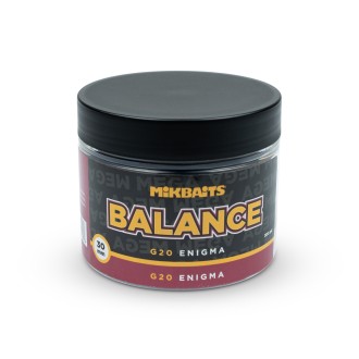 Vyvážené boilies Mikbaits Gangster G20 Enigma Mega 30mm 250ml