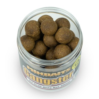 Rozpustné boilies Mikbaits Gangster G2 Krab Ančovička Asa 250ml