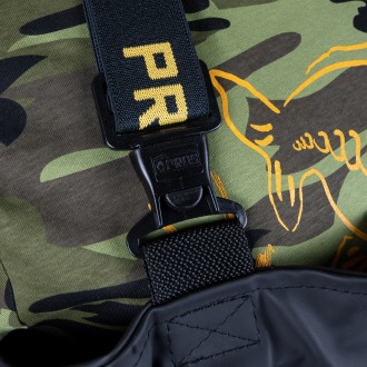 Prsačky Mikbaits Junior Slim Fit Black