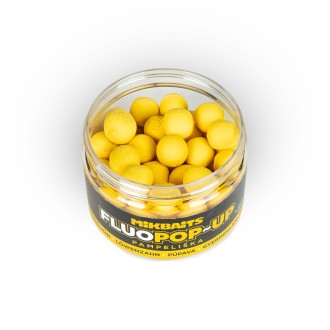 Mikbaits Plovoucí fluo boilie 150ml Pampeliška