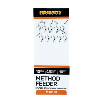 Mikbaits Method Feeder Návazce se zapichovacím hrotem 10ks