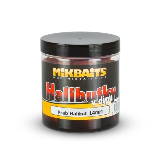 Halibutky v dipu Mikbaits Krab - Halibut