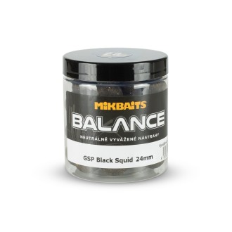 Vyvážené boilies Mikbaits Gangster GSP Black Squid 250ml