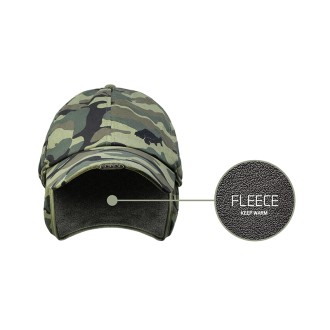 Zimní Led Kšiltovka Delphin OutLine Camo UNI