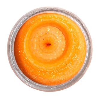 PowerBait® Trout Bait Natural Glitter Garlic 50g Fluo Orange