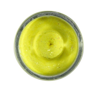 PowerBait® Trout Bait Natural Glitter Garlic 50g Sunshine Yellow