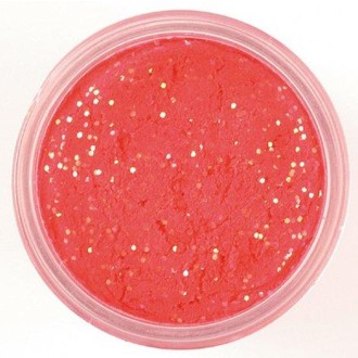 PowerBait® Trout Bait Glitter 50g Fluo Red