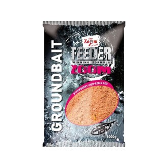 Feeder Zoom - 1 kg/Jahoda-Ryba-Robin Red