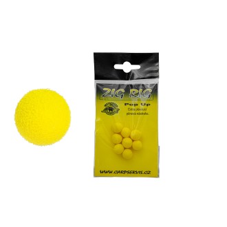 Pěnová nástraha Pop Up/10 mm/žlutá