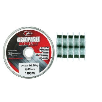 Vlasec Catfish Monoline - 100 m/0,80 mm/ 46,2 kg