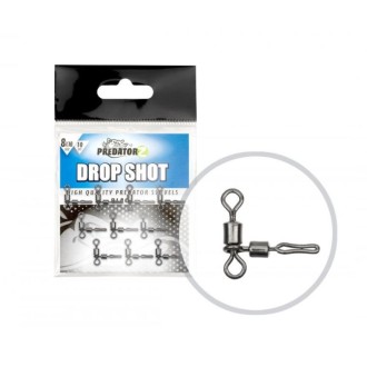 Obratlík Drop Shot - 10 ks/vel.8 x 10