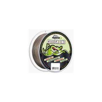 Šňůra-Catfish Line - brown/100 m/0,40 mm/35 kg