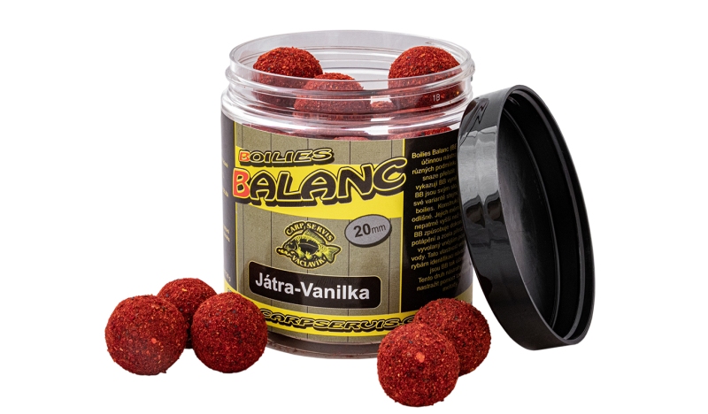Boilie Carp Servis Václavík Balanc Játra - Vanilka 120g